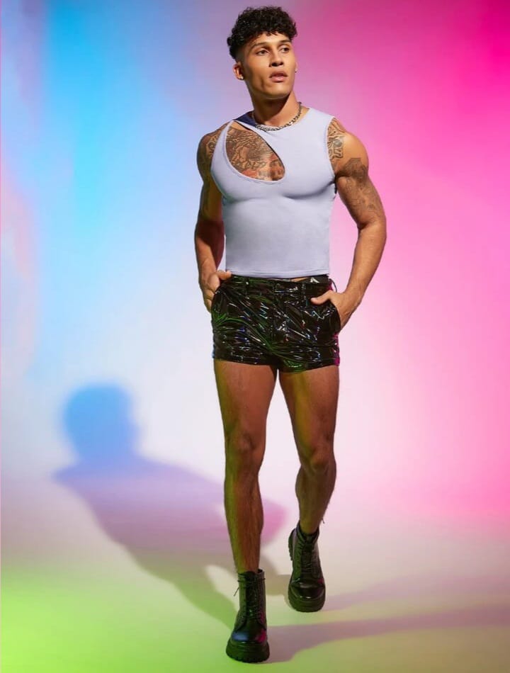 Manfinity Rebel Game Men Cut Out Front Tank Top